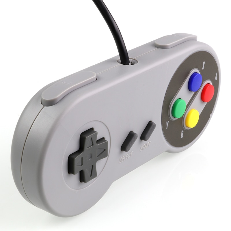 Controle Super Nintendo Snes Joystick Usb Jogos Emulador Pc - Maxi  Utilidades