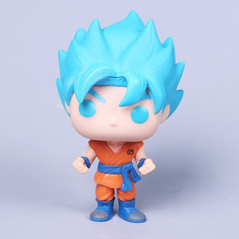 Boneco Action Figure Miniatura Goku Super Sayajin Blue Colecionáveis  DragonBall Z Super - 18cm 4 - Action Figure - Brinquedos