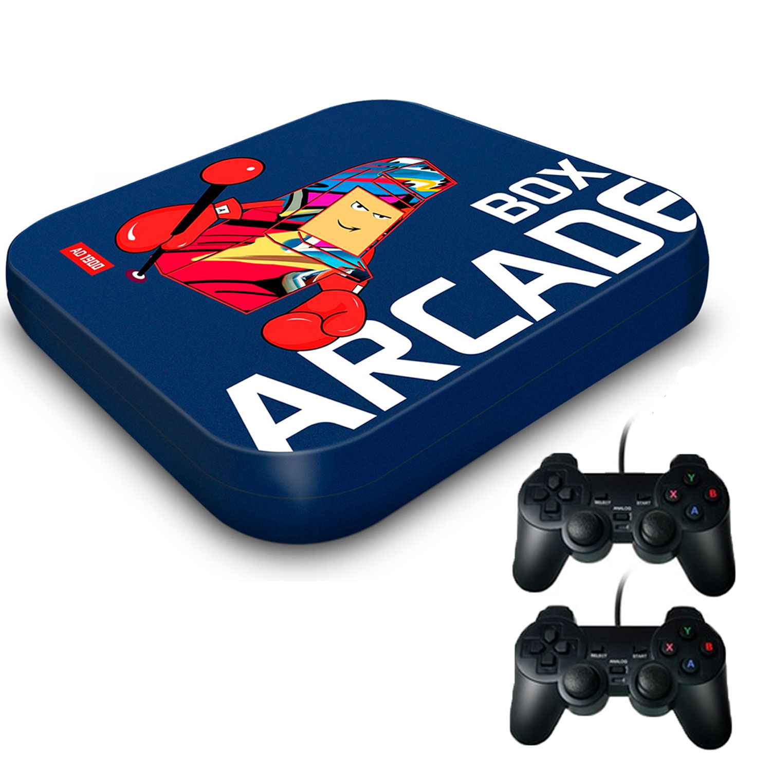 Controle Sem Fio Para Android Tv Game Box, Jogadores 2.4g Adequados Para  Console 4 Jogos - Controles De Videogame - AliExpress