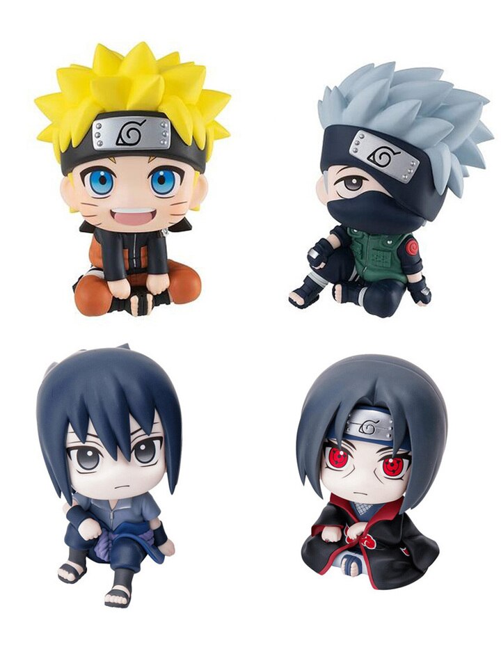 KIT/COLEÇÃO COM 12 PERSONAGENS DO ANIME NARUTO